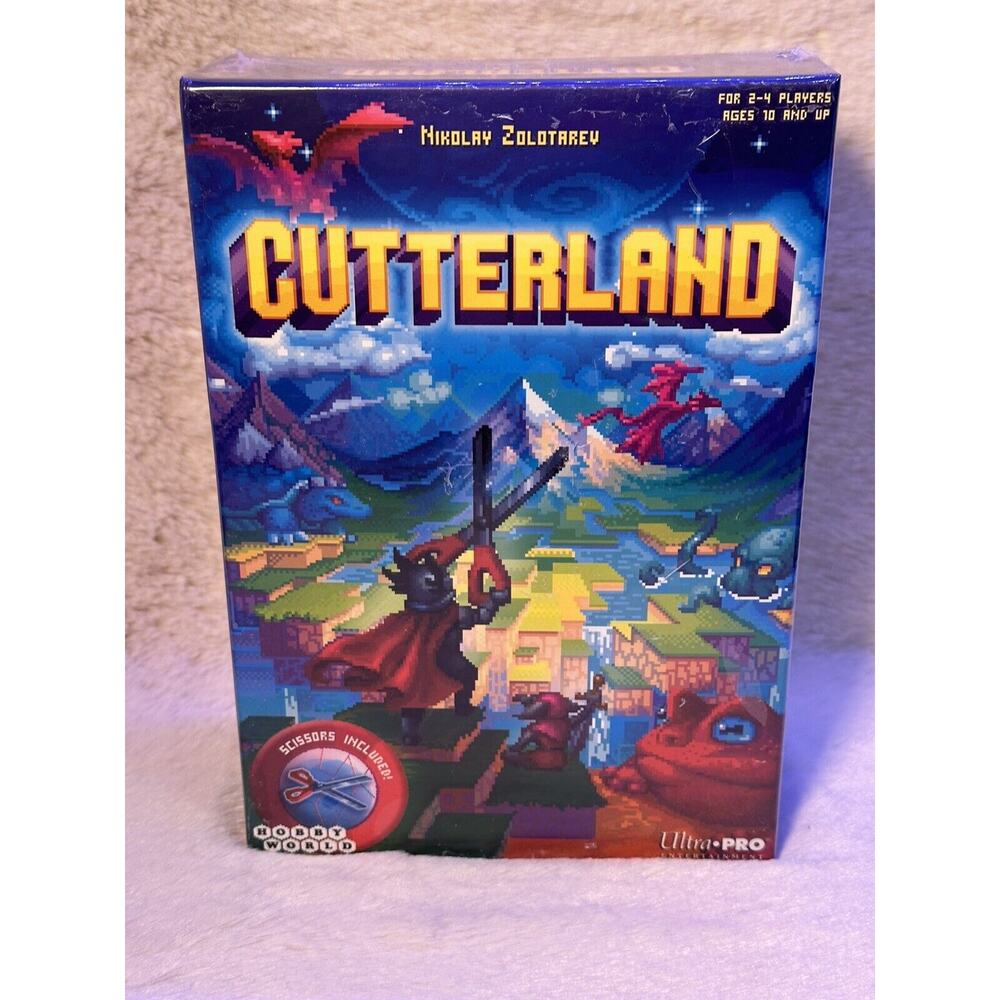 Cutterland Board Game Brand New 2-4 Players Ages 10+